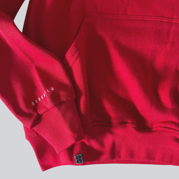 Never Old "Write Your Own Story" Hoodie Sweatshirt Red, NWT-Small - Picture 4 of 7